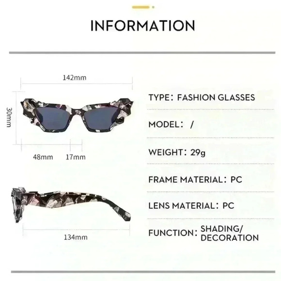 Artsy Retro 50s Exaggerated Cat Eye Blue Sunglasses with Crystal Gem Cut Accents - Picture 5 of 8